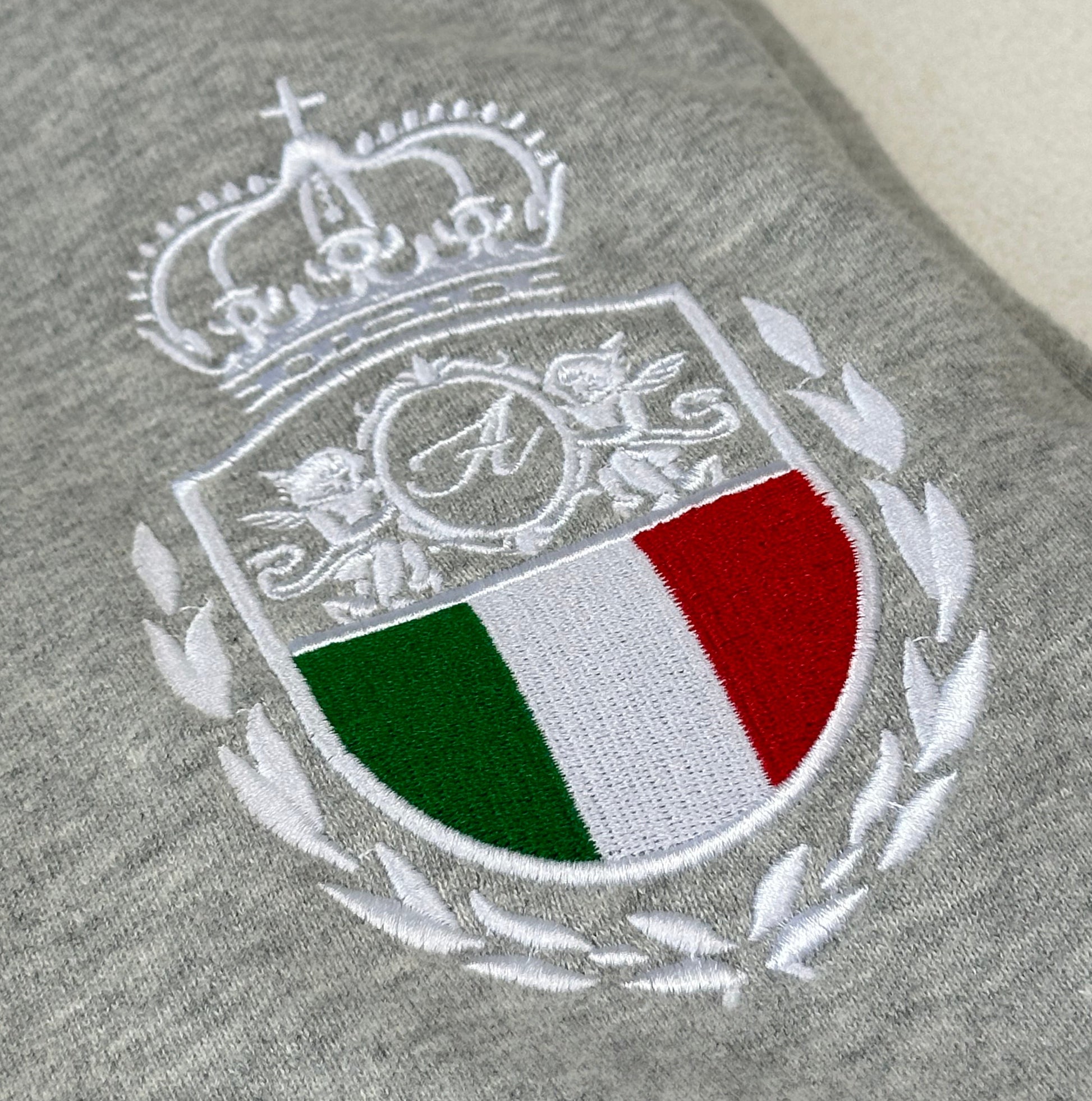 ITALIA ZIP JOGGER GREY