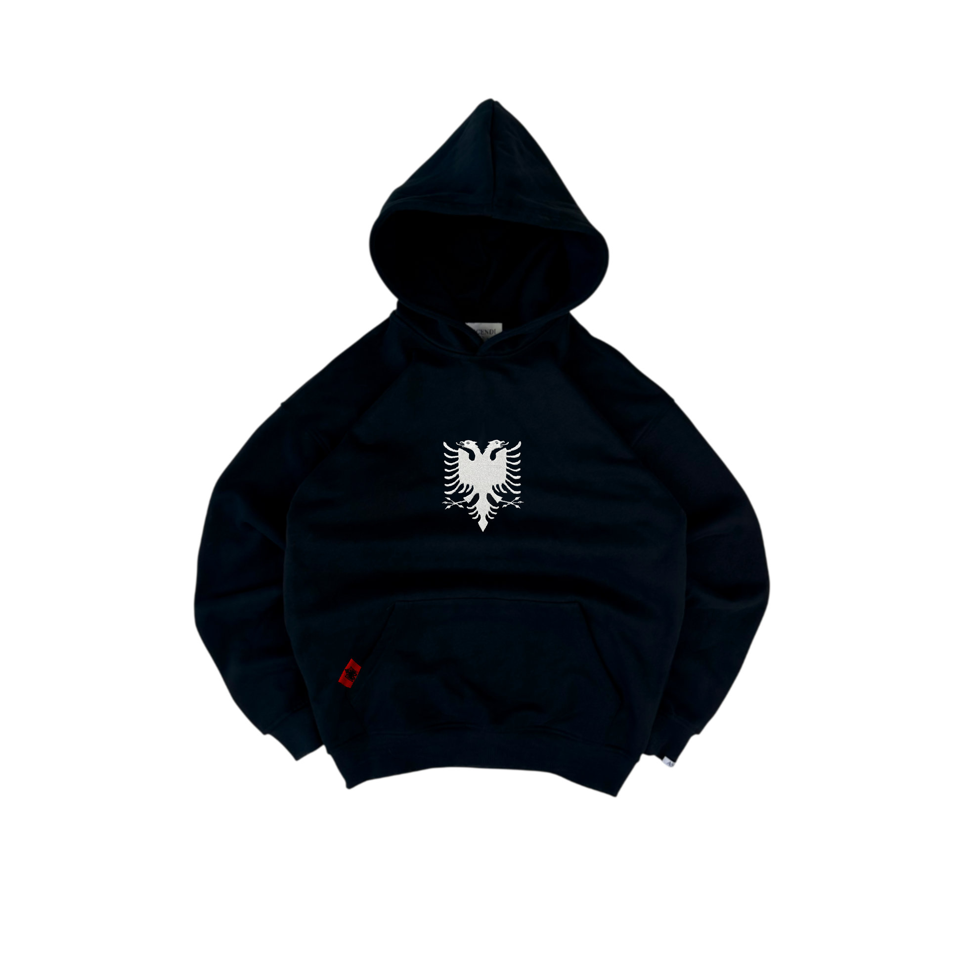 ALBANIA HOODIE BLACK