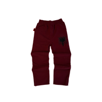 ALBANIA JOGGERS CRIMSON RED