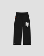ALBANIA ZIP JOGGER - BLACK