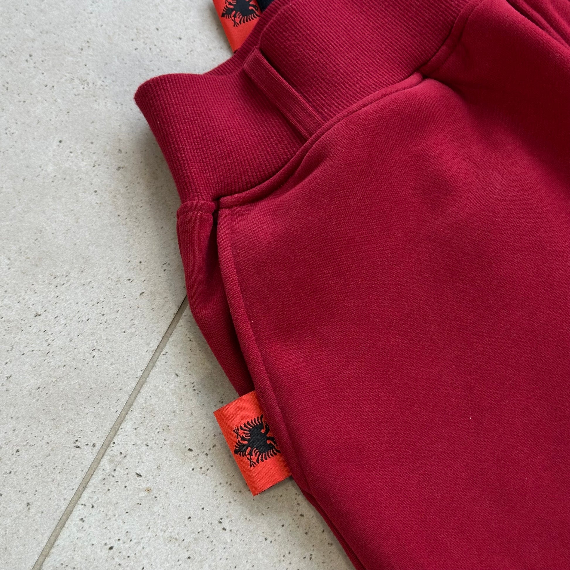 ALBANIA JOGGERS CRIMSON RED