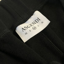 ITALIA ZIP JOGGER BLACK