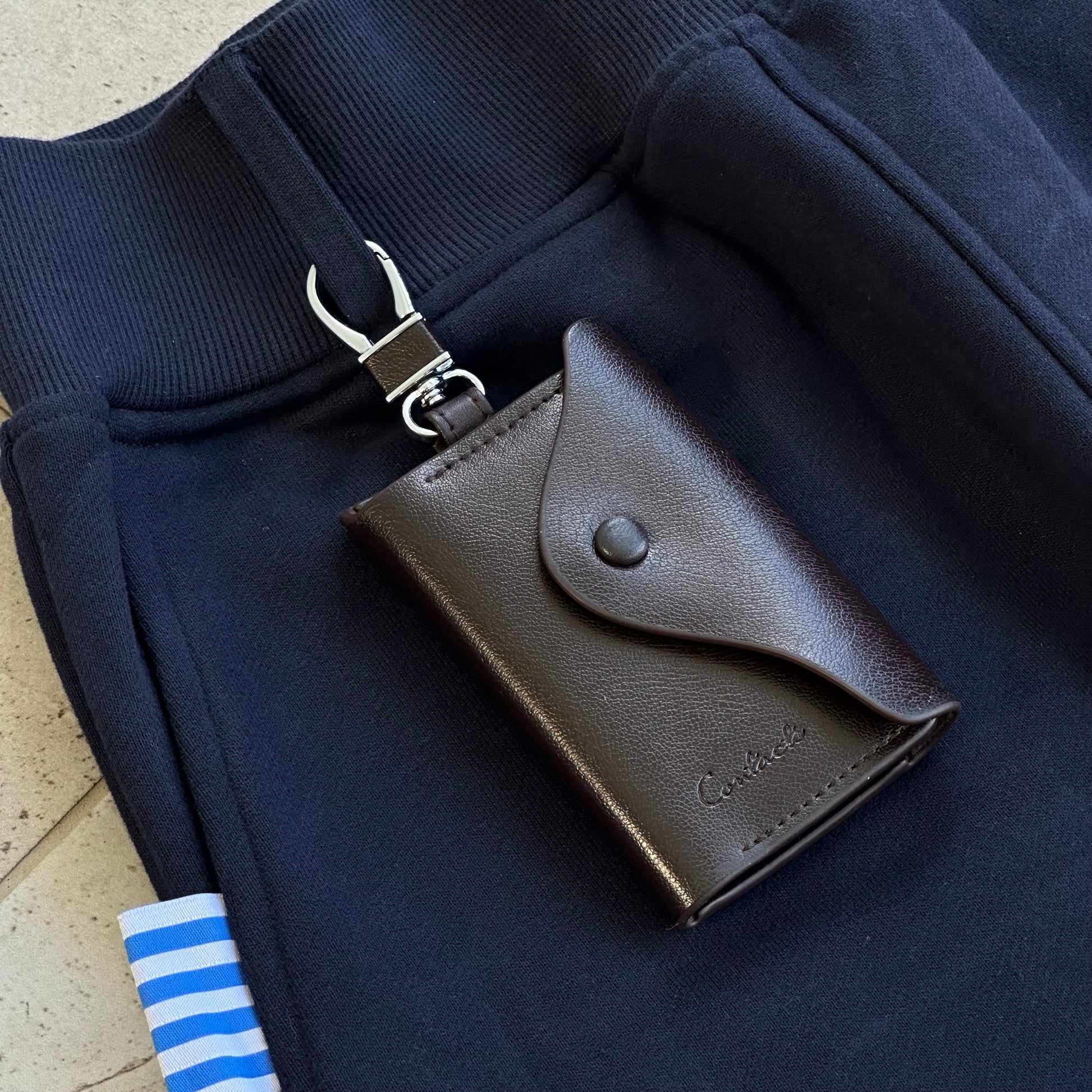 GREECE ZIP JOGGER NAVY