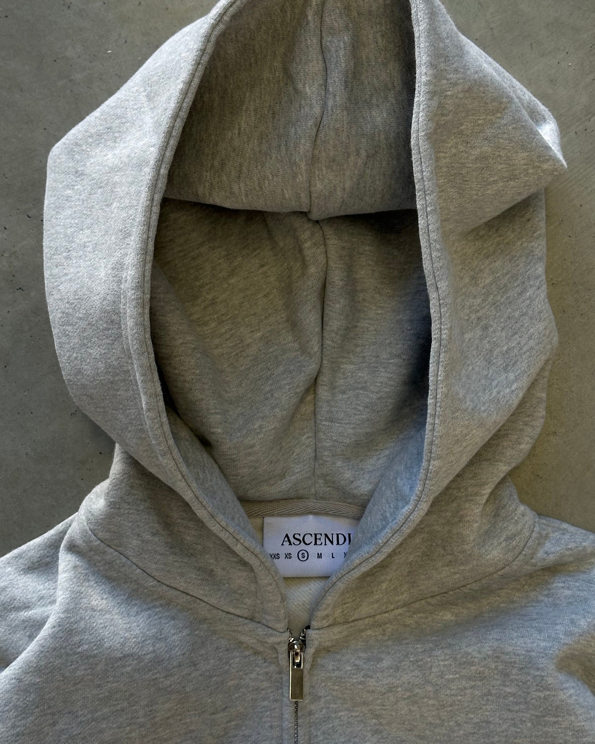 ITALIA ZIPPER - GREY