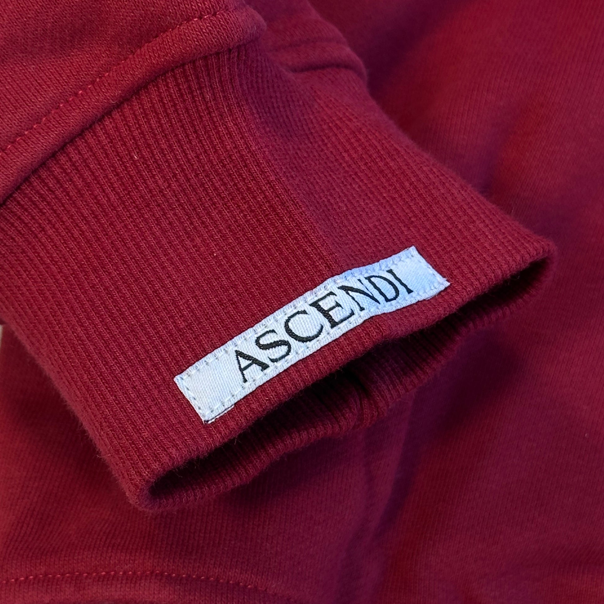 ALBANIA HOODIE CRIMSON RED