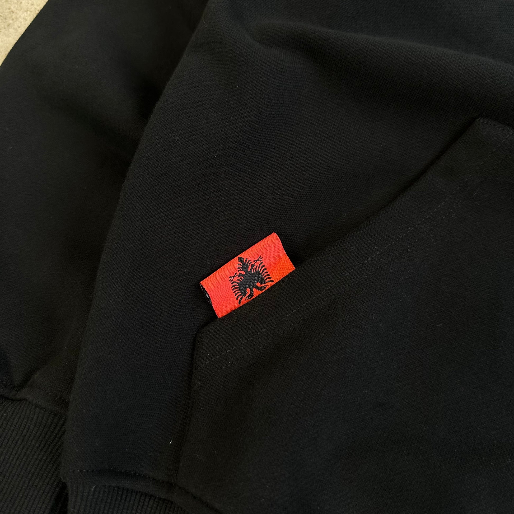 ALBANIA HOODIE BLACK