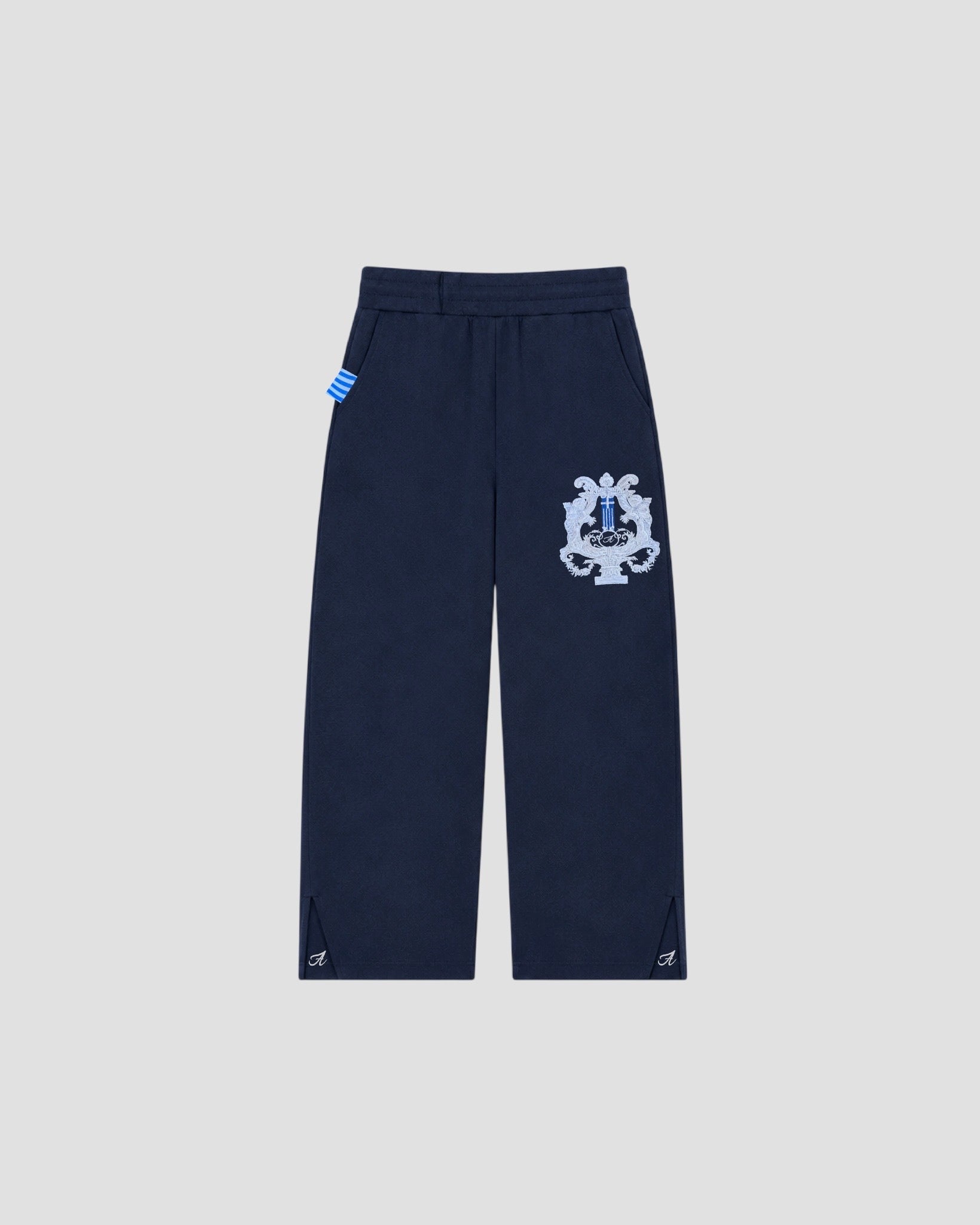 GREECE ZIP JOGGER NAVY
