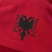 ALBANIA HOODIE CRIMSON RED