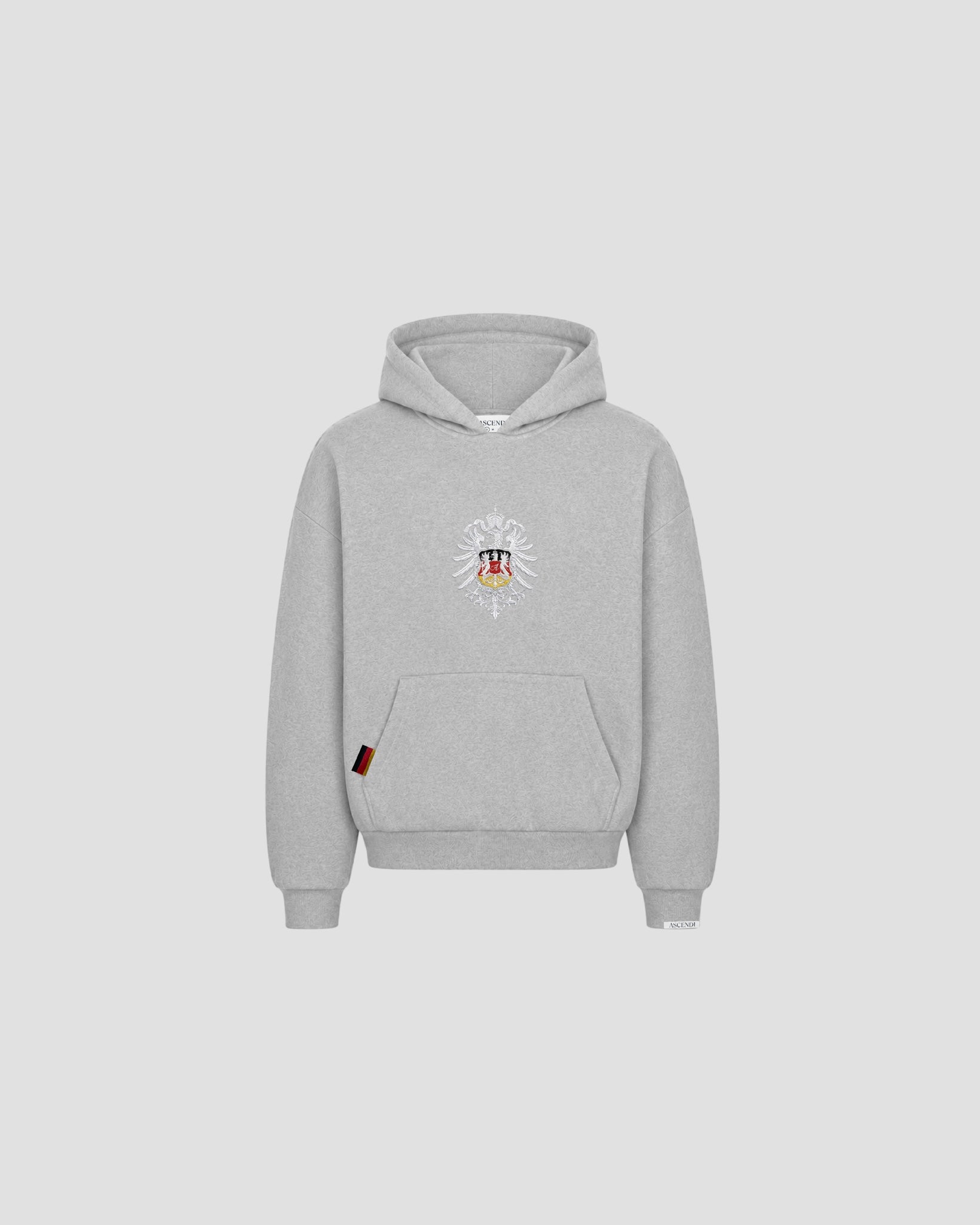 GERMAN HOODIE - GREY