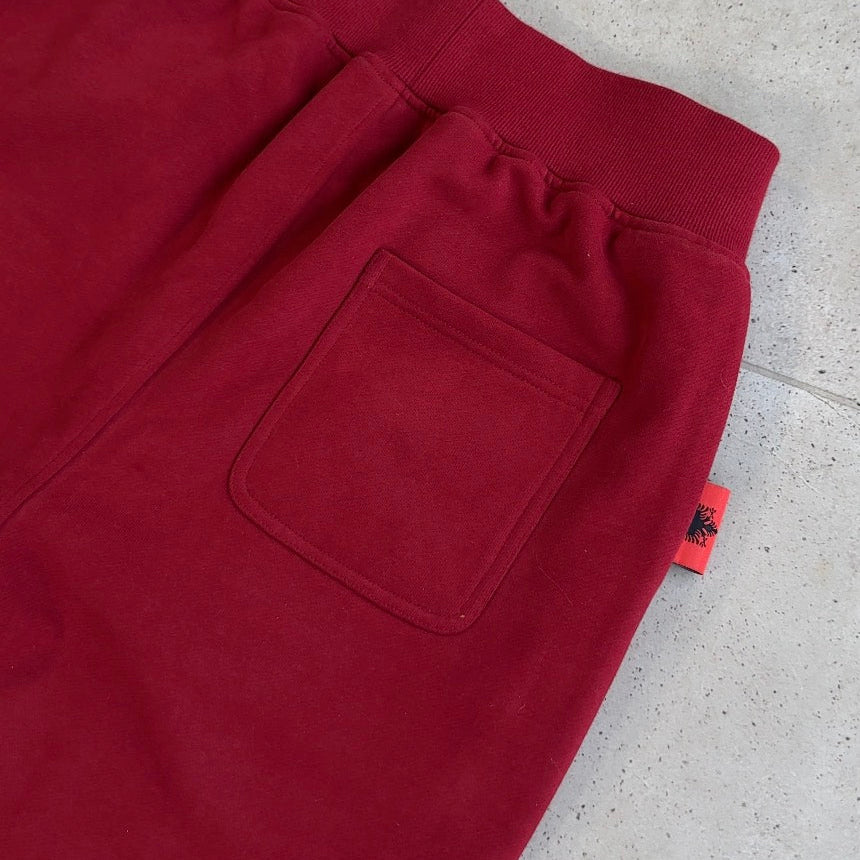ALBANIA JOGGERS CRIMSON RED