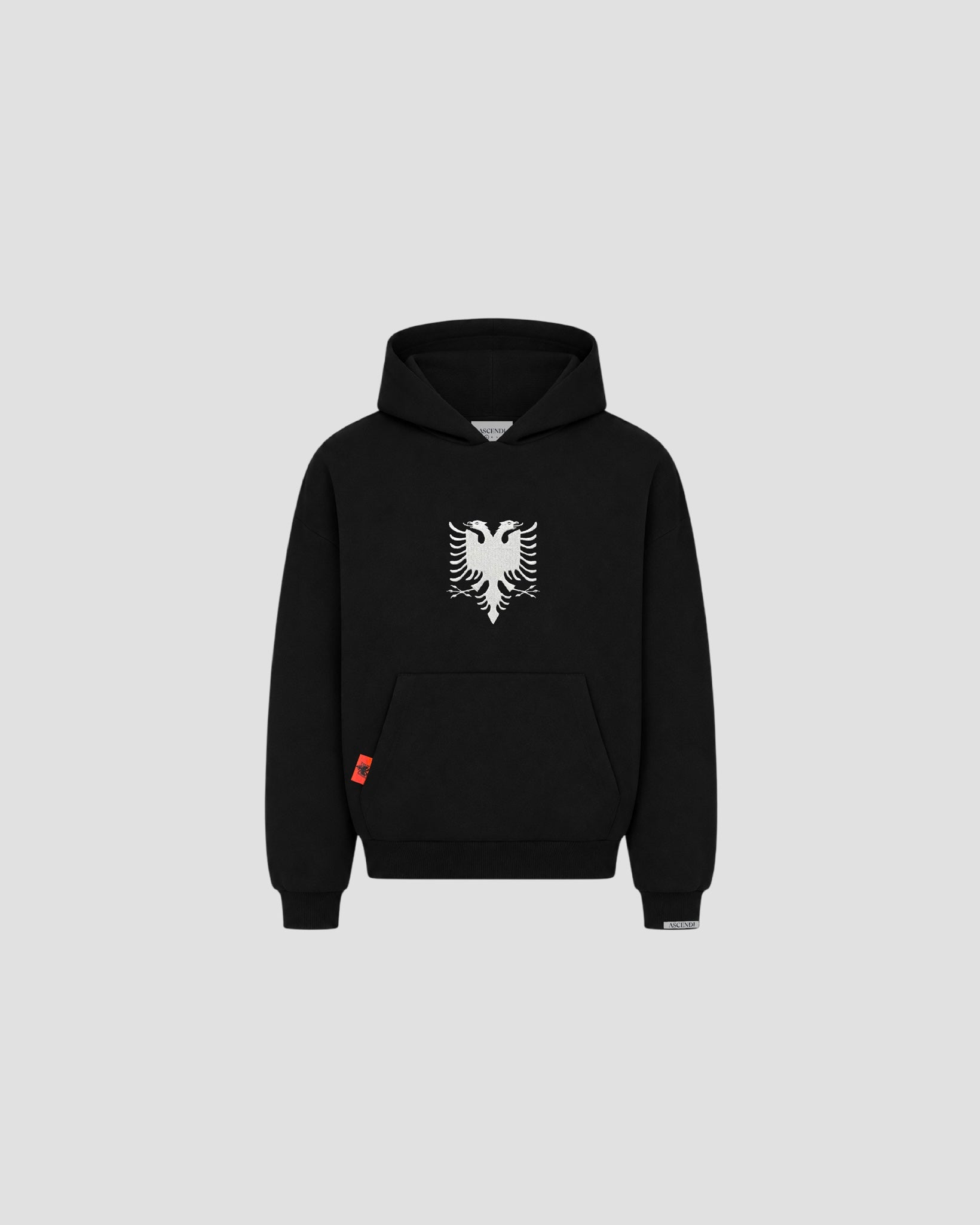 ALBANIA HOODIE - BLACK