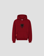 ALBANIA HOODIE - CRIMSON RED