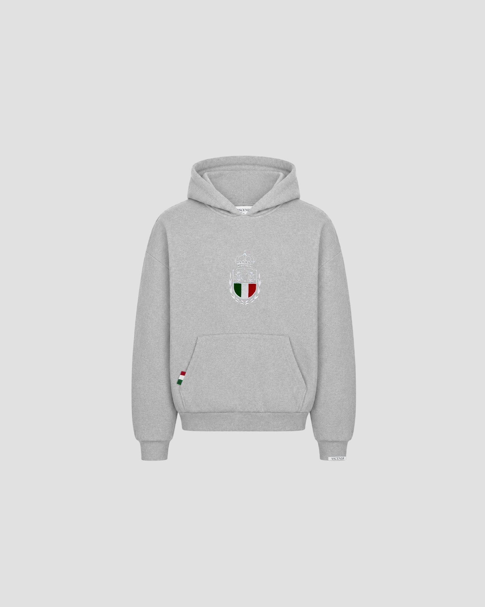 ITALIA HOODIE - GREY