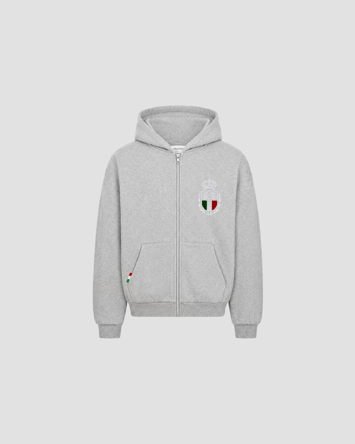 ITALIA ZIPPER - GREY