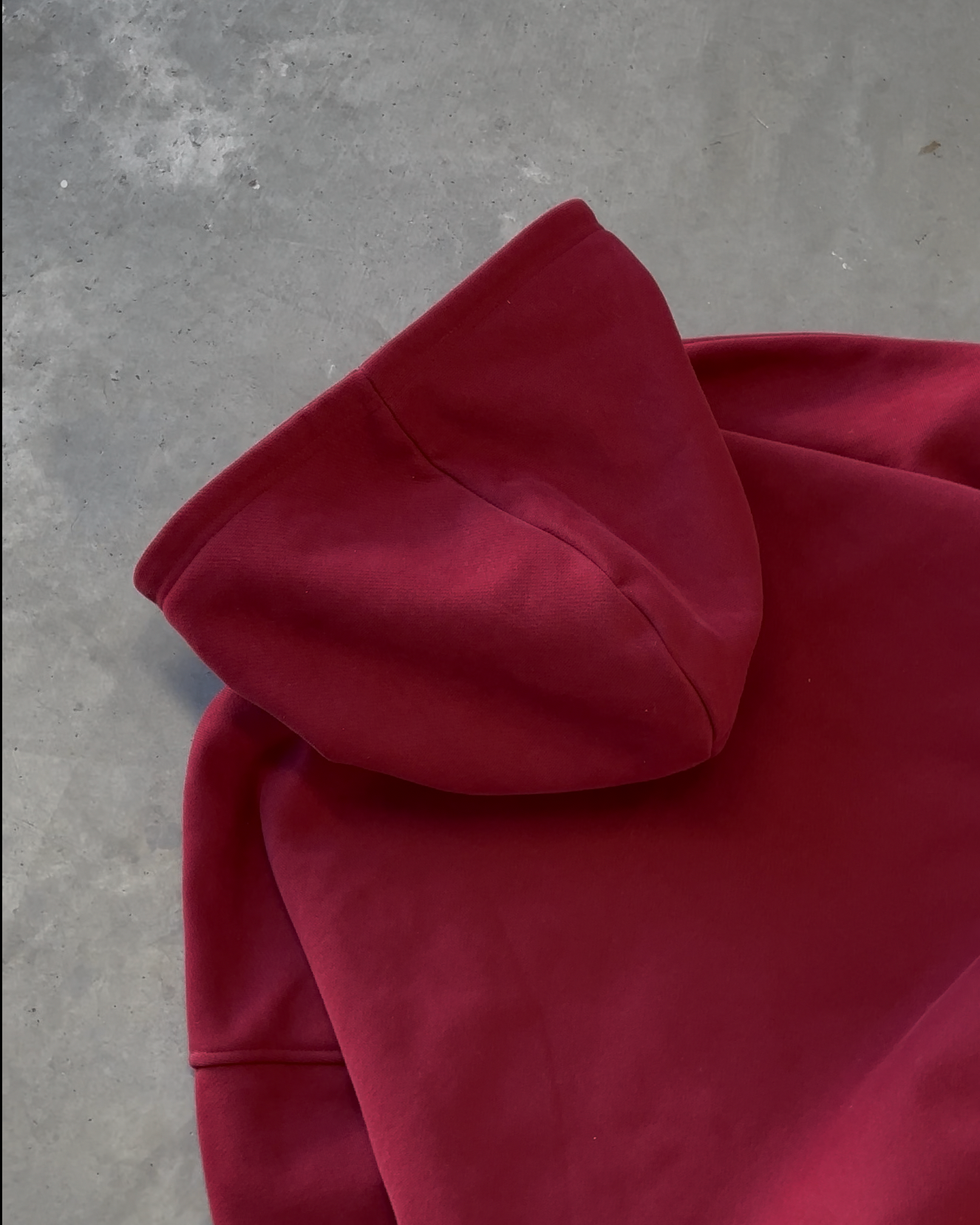 ALBANIA HOODIE - CRIMSON RED