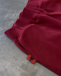 ALBANIA ZIP JOGGER - CRIMSON RED