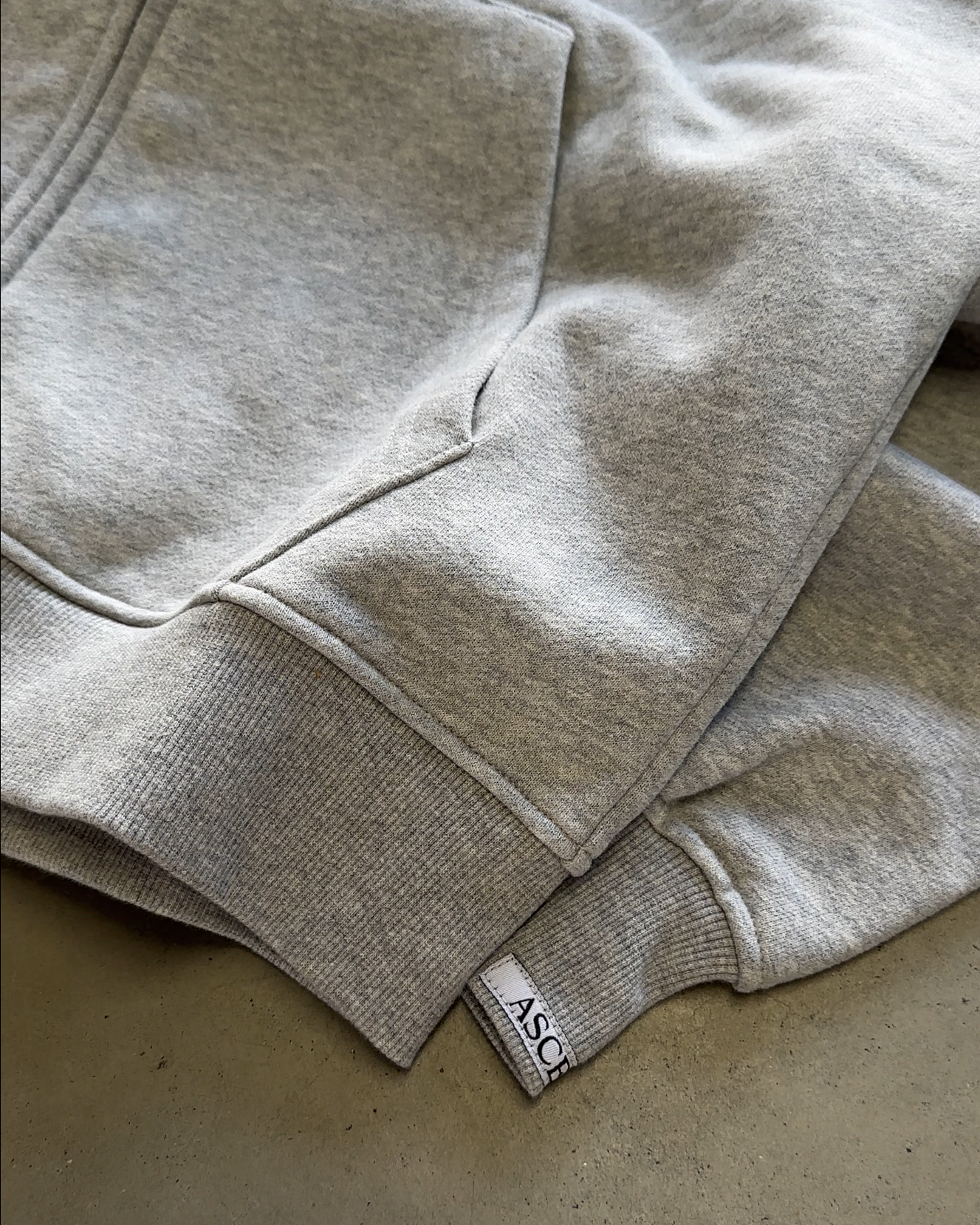 ITALIA ZIPPER - GREY