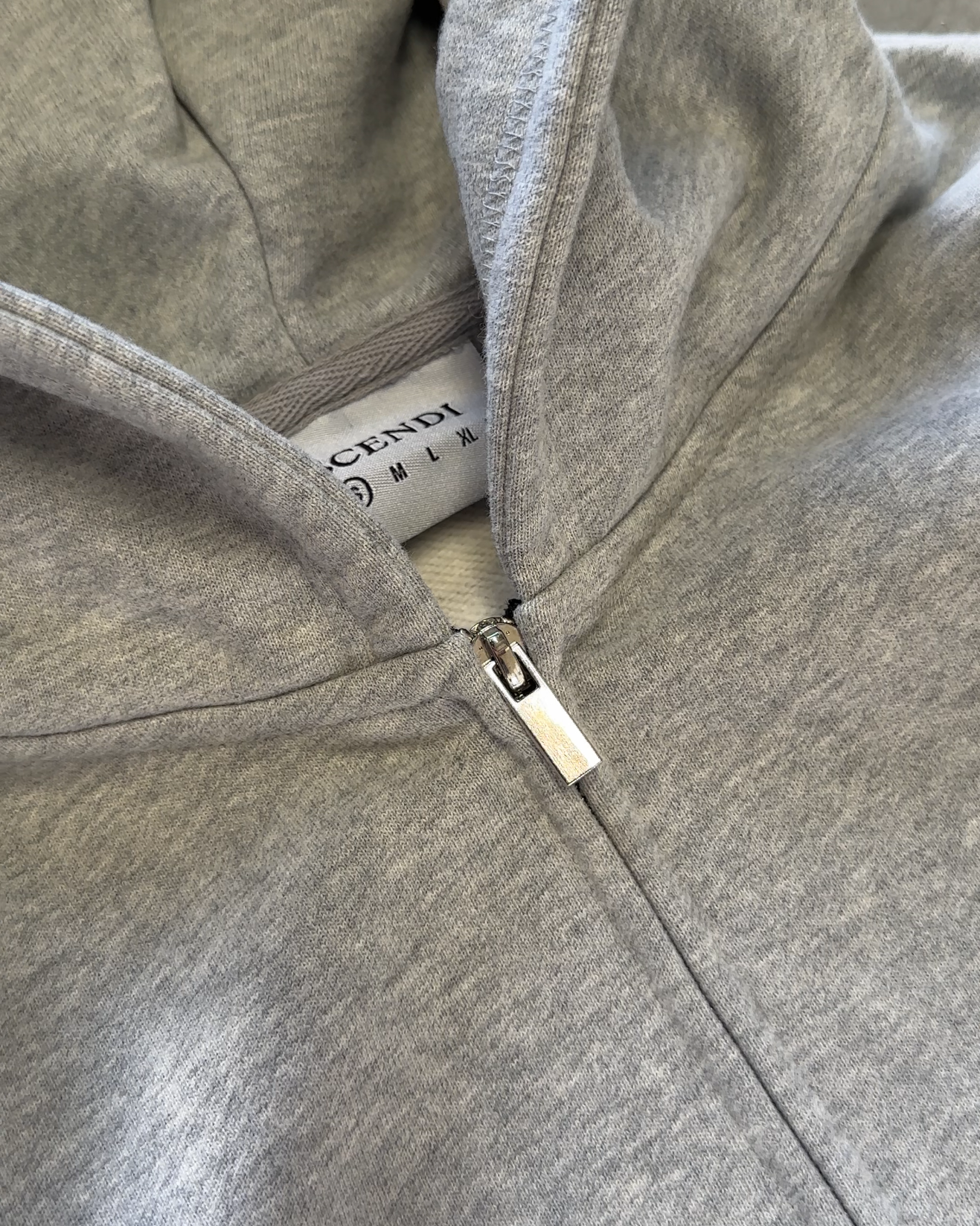 ITALIA ZIPPER - GREY