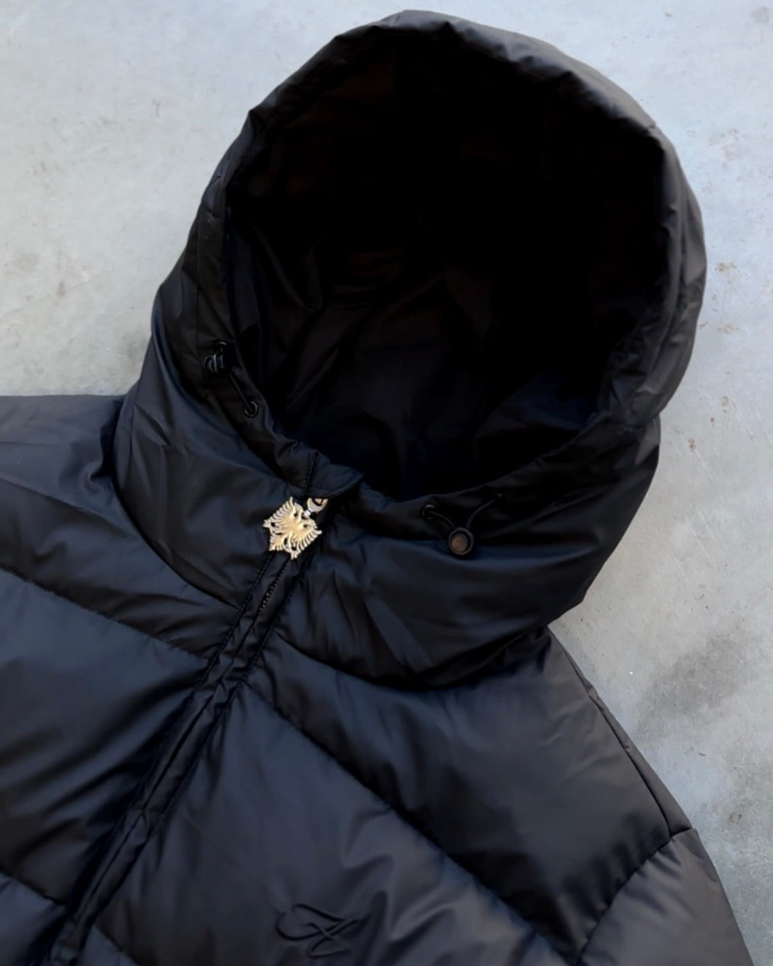 ALBANIA PUFFER - BLACK