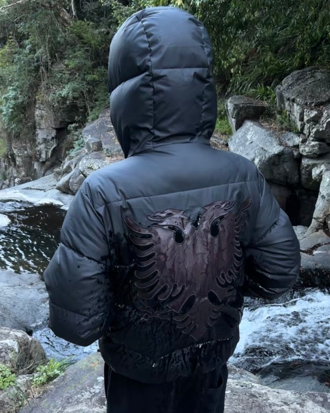 ALBANIA PUFFER - BLACK