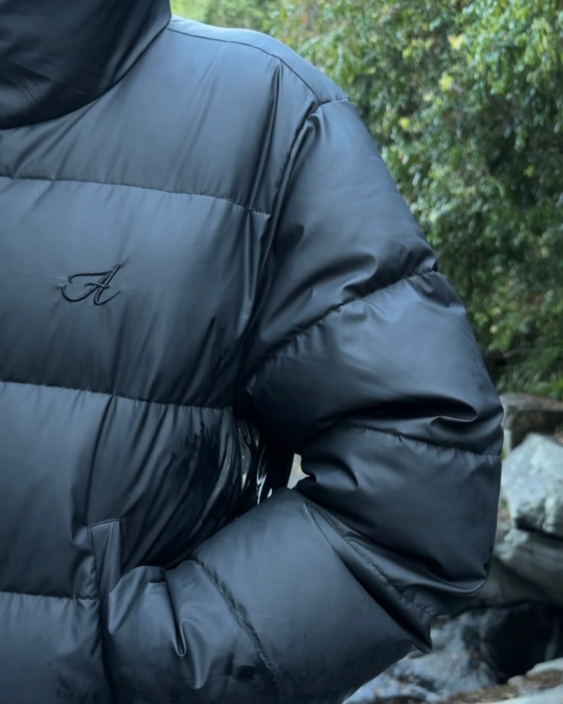 ALBANIA PUFFER - BLACK