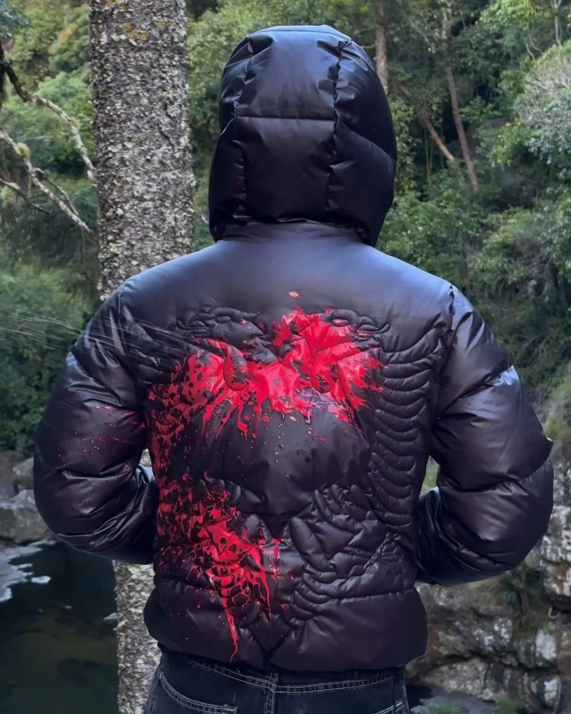 ALBANIA PUFFER - RED