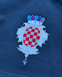 CROATIA HOODIE - NAVY