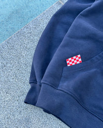 CROATIA HOODIE - NAVY