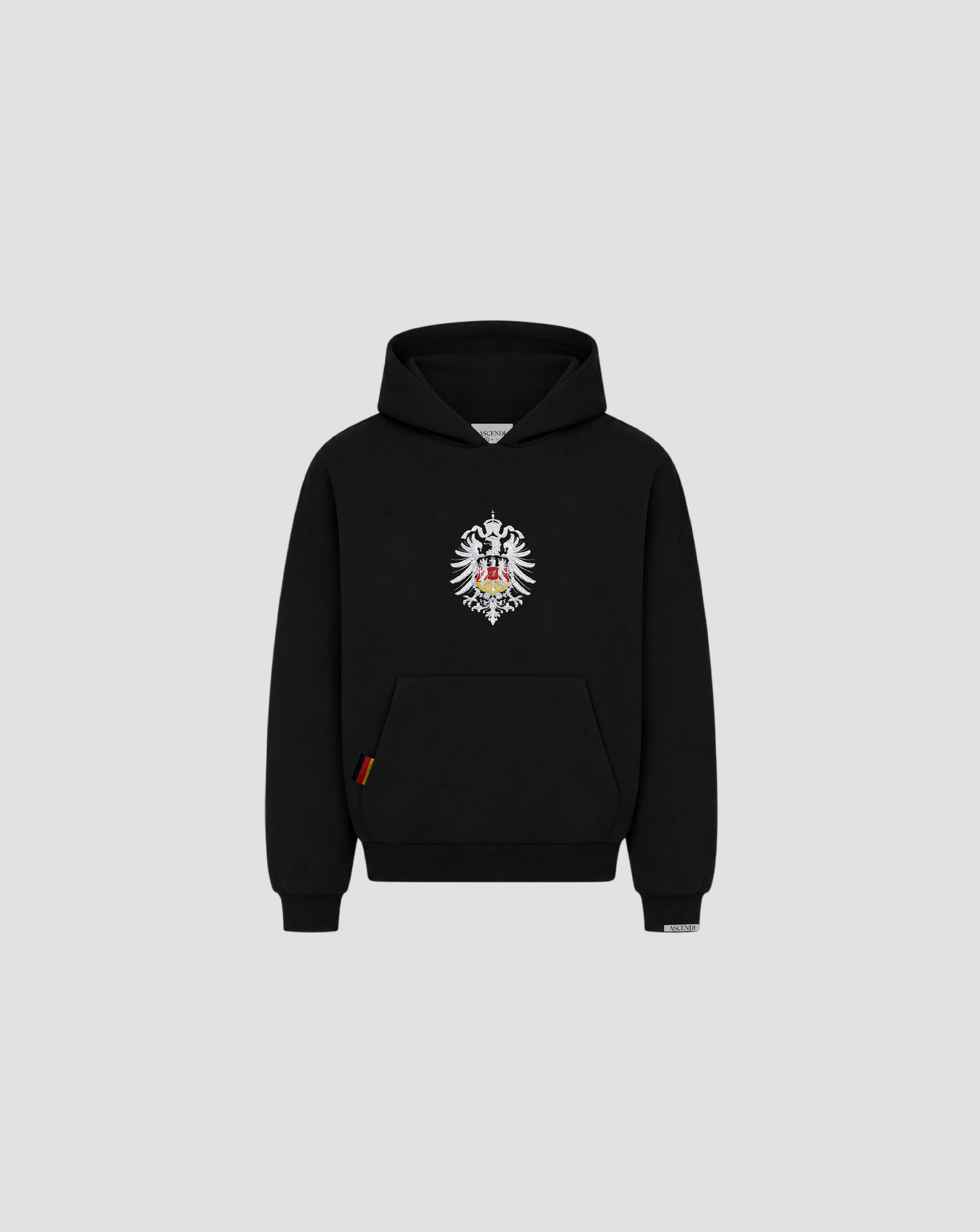 GERMAN HOODIE - BLACK