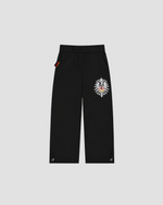 GERMAN ZIP JOGGER - BLACK
