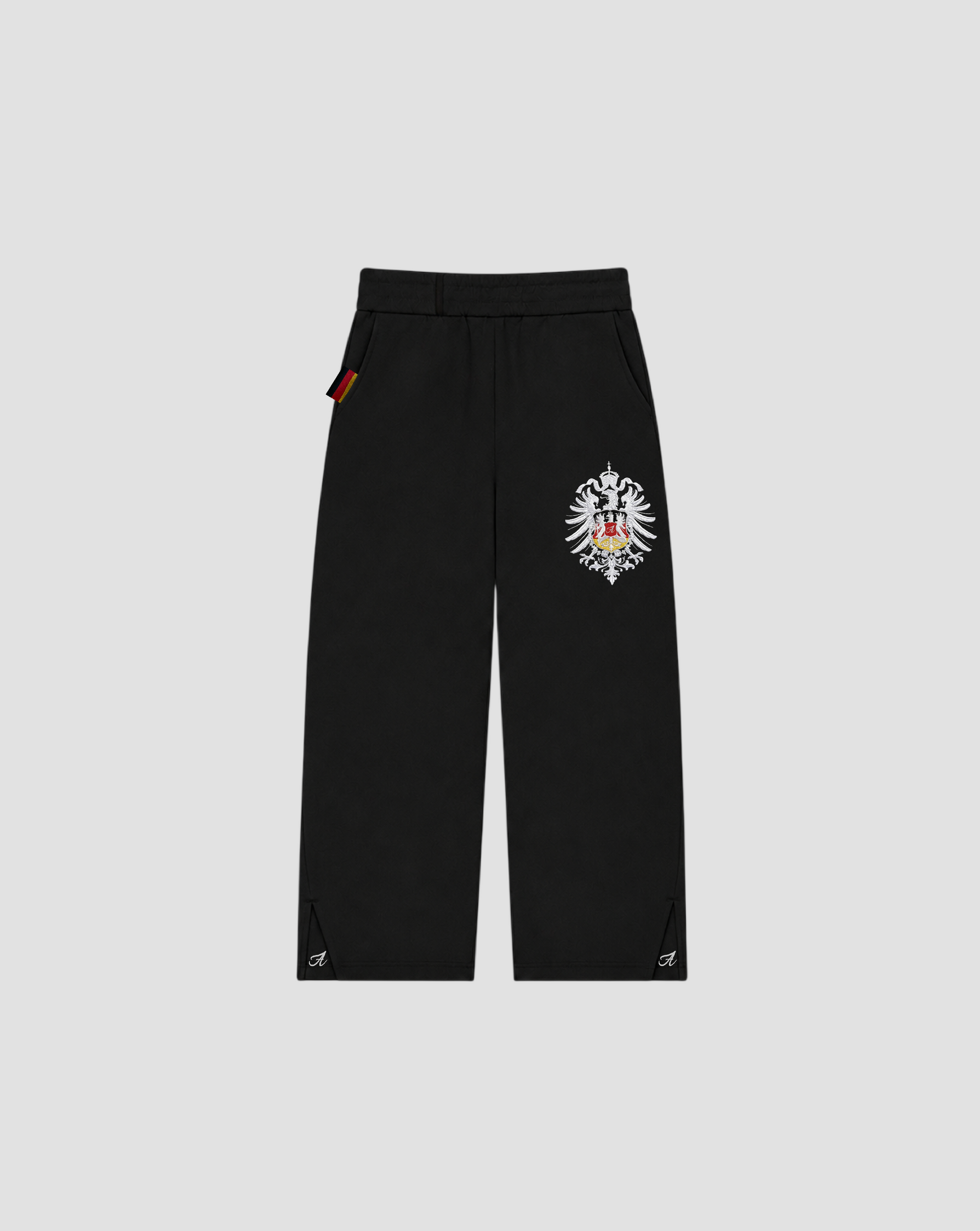 GERMAN ZIP JOGGER - BLACK