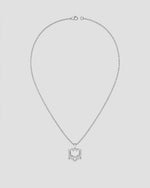 ALBANIA EAGLE CHAIN - SILVER