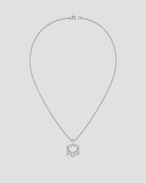 ALBANIA EAGLE CHAIN - SILVER