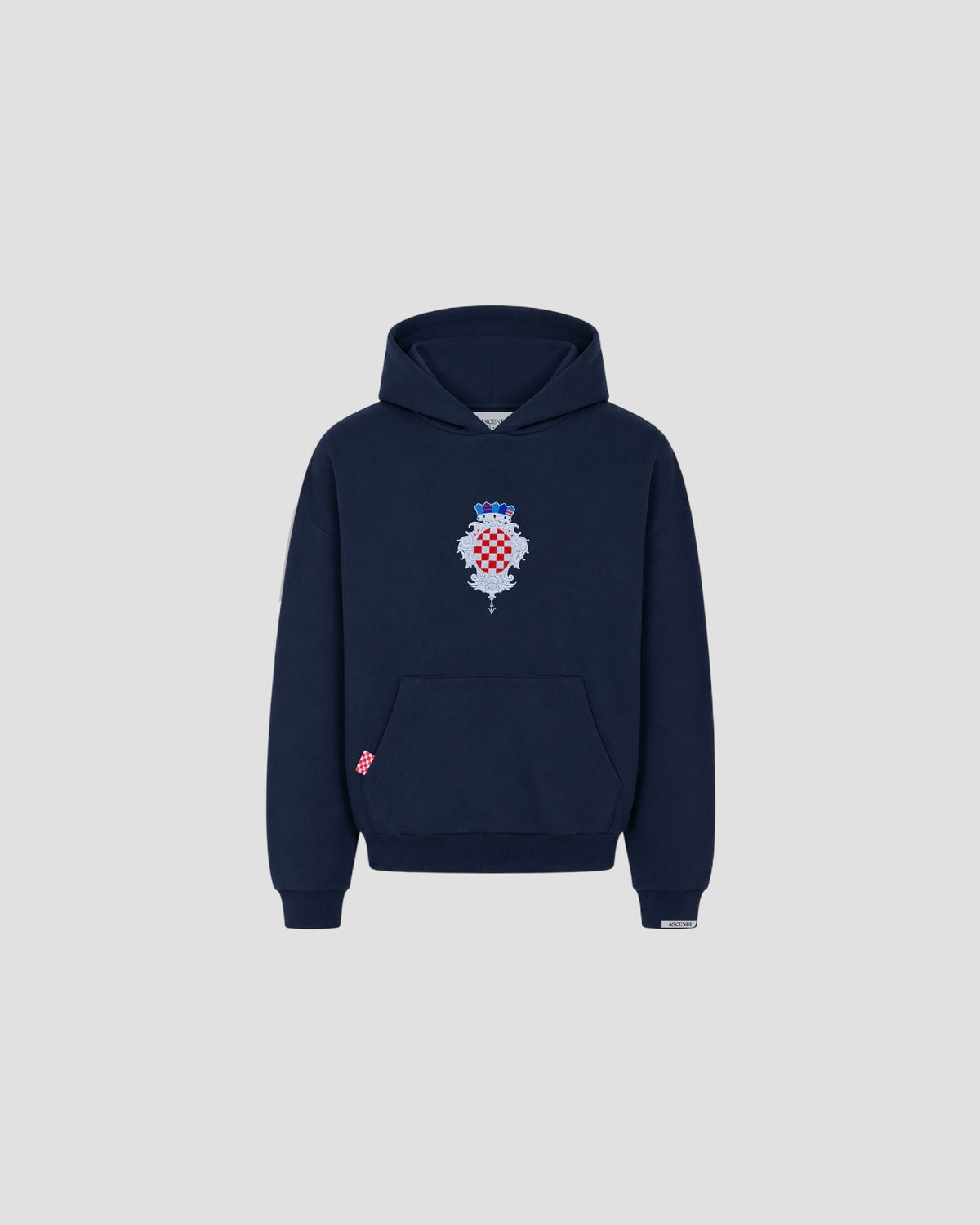 CROATIA HOODIE - NAVY