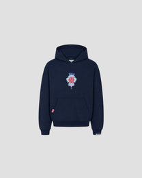 CROATIA HOODIE - NAVY