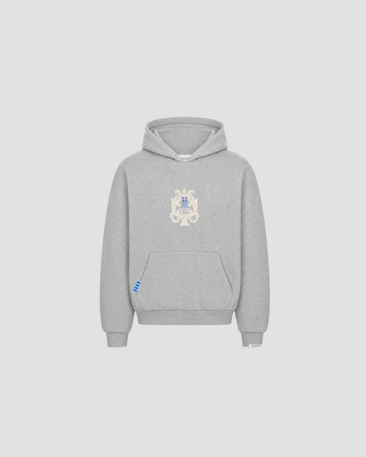 GREECE HOODIE - GREY