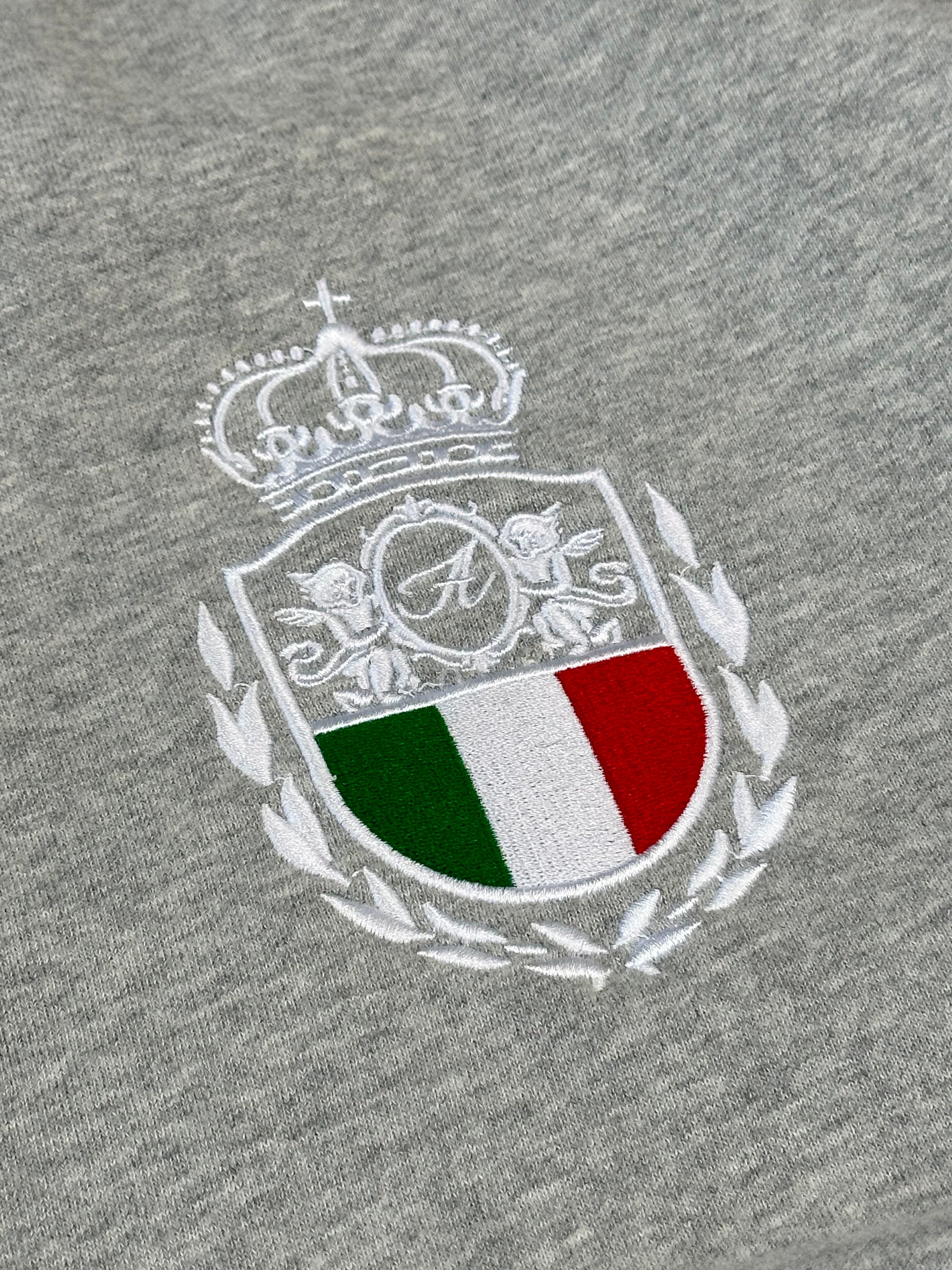 ITALIA HOODIE - GREY
