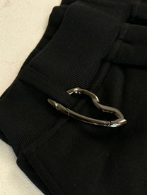 GERMAN ZIP JOGGER - BLACK