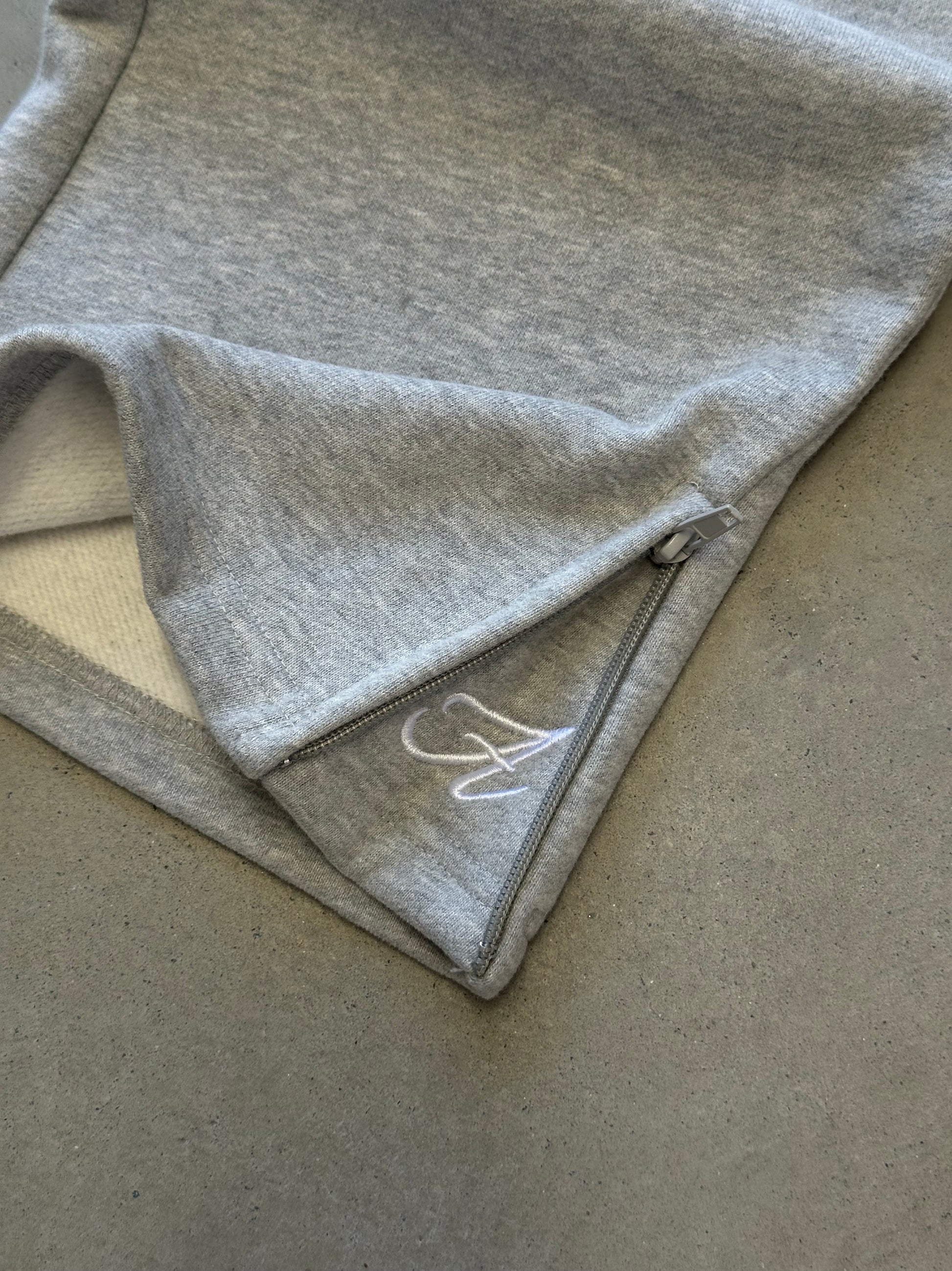 ITALIA ZIP JOGGER - GREY