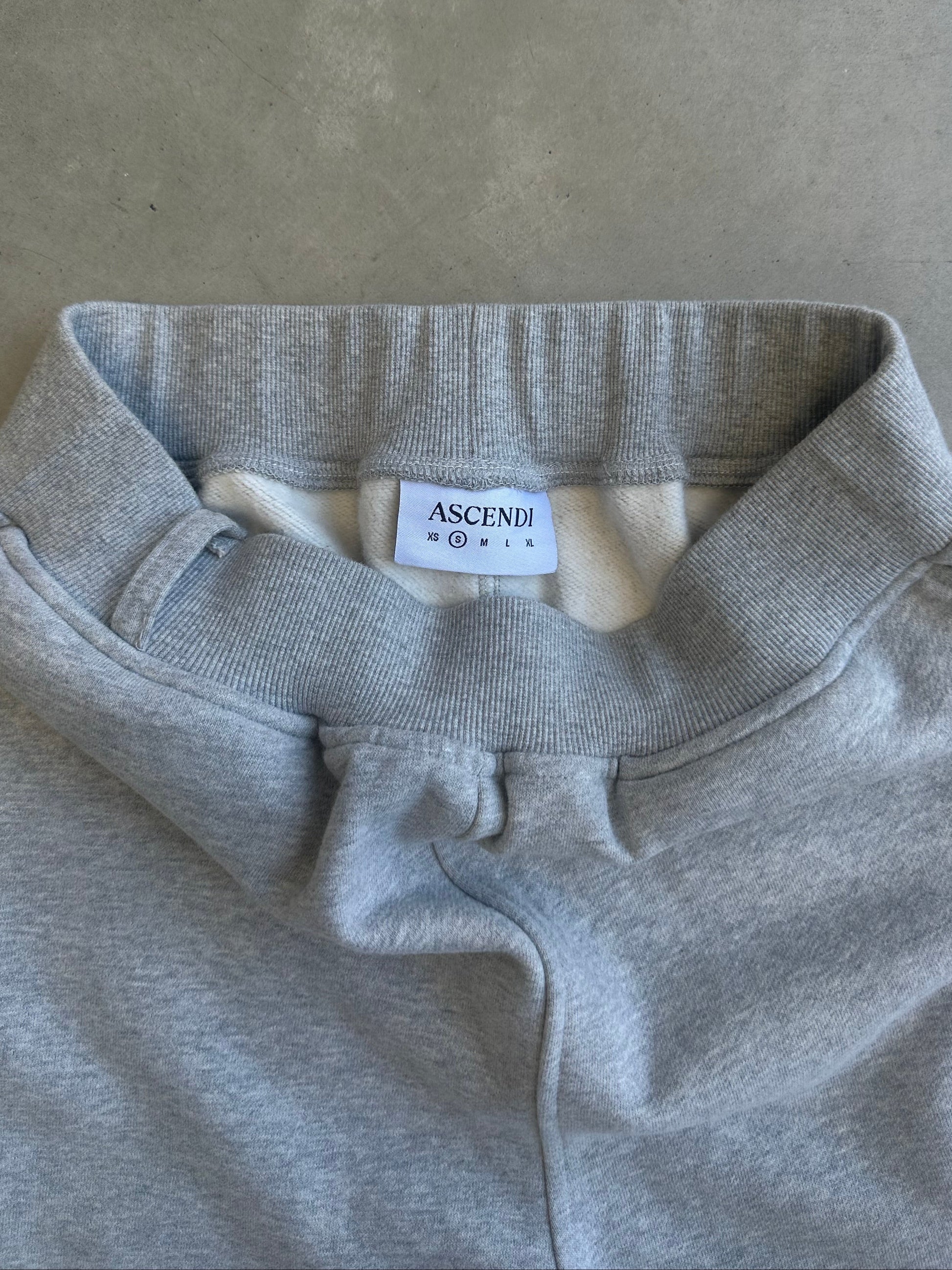 ITALIA ZIP JOGGER - GREY