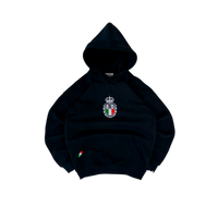ITALIA HOODIE BLACK