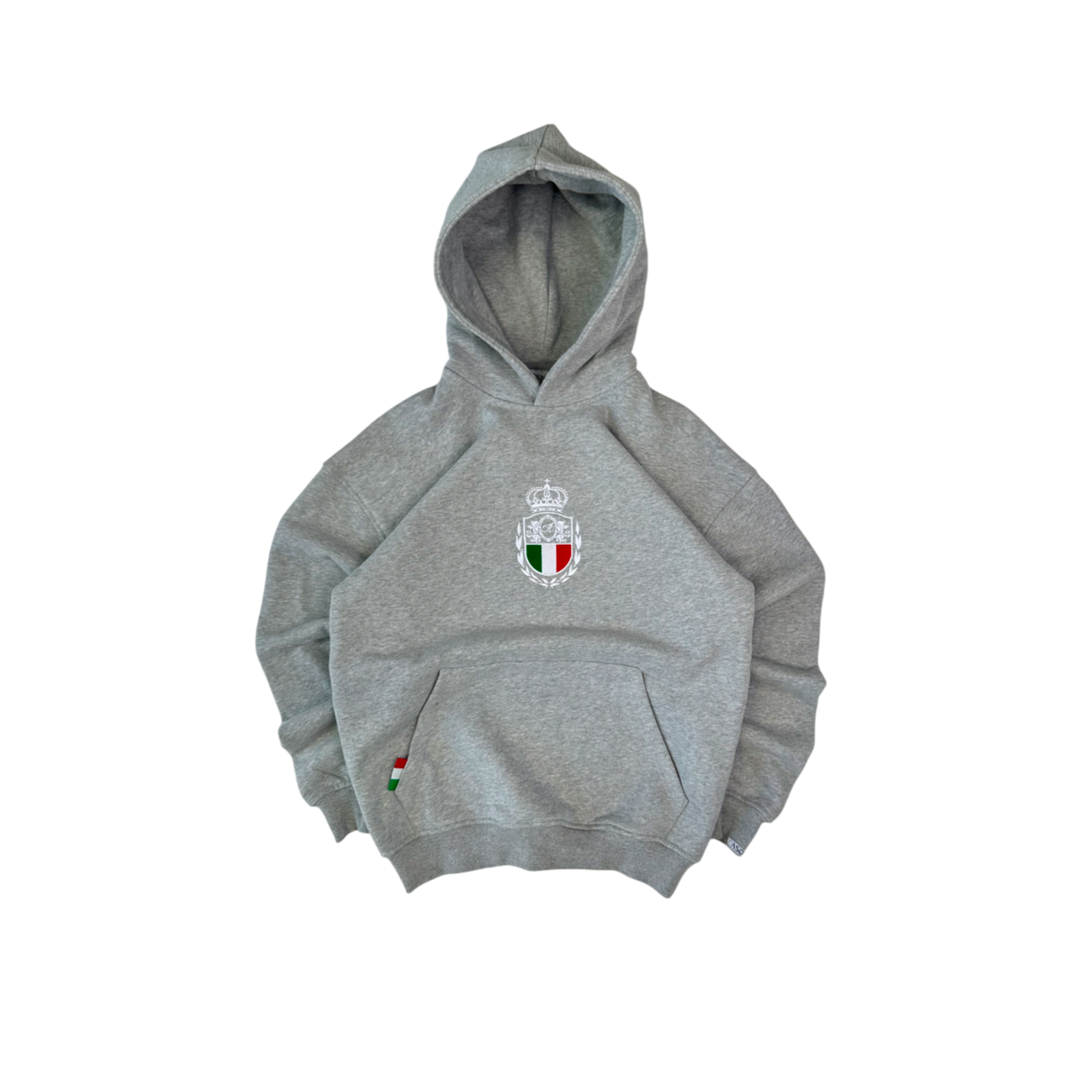 ITALIA HOODIE GREY