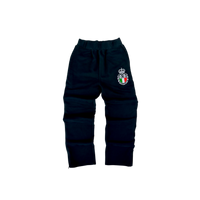 ITALIA ZIP JOGGER BLACK