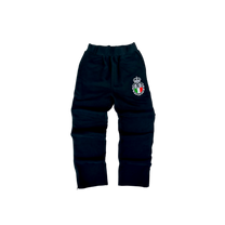 ITALIA ZIP JOGGER BLACK