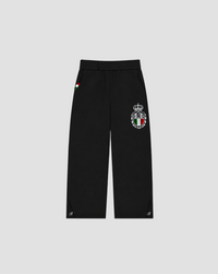 ITALIA ZIP JOGGER - BLACK