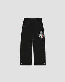 ITALIA ZIP JOGGER - BLACK